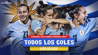 Todos los GOLES de URUGUAY en la CONMEBOL Copa América Femenina 2025™