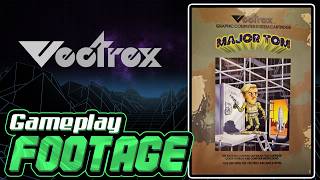 Major Tom Gameplay Footage for Vectrex