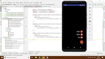 Android Development Tutorial : Custom Fab (Floating Action Button)