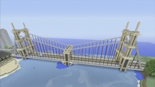Bridge Tutorial Pt. 1 - Minecraft XBox 360