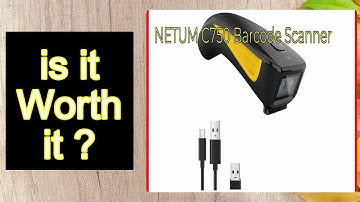 NETUM C750 Barcode Scanner Features - Important Information