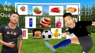PHD | Bóng Đá Đồ Ăn | Football Food Challenge