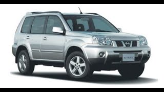 Замена колодок ручника Nissan X-trail t30