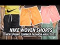NIKE WOVEN SHORTS HAUL | Best Shorts For Summer 2021 | Men Spring Summer 2021 Fashion Haul + Try On