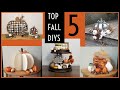 TOP 5 FALL DIYS~Farmhouse Fall Decor and DIYs