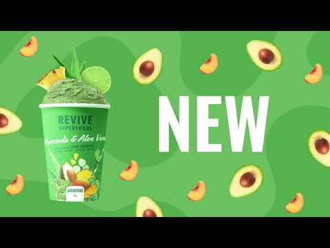 Revive Superfoods NEW Avocado & Aloe Vera Smoothie!