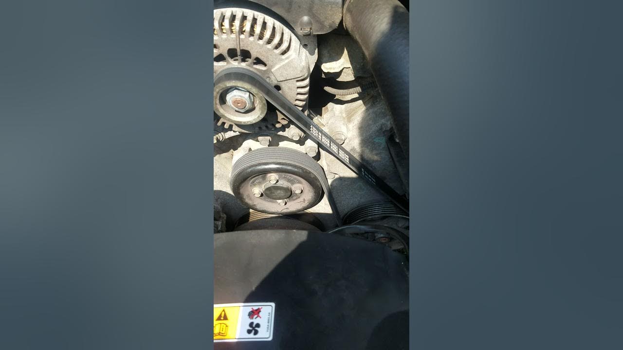 2002 Crown Vic Ac Belt Bypass YouTube