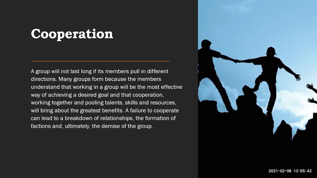 Social Studies: GROUP COHESION