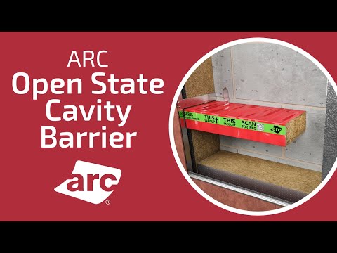 ARC Open State Cavity Barrier (OSCB) Specification and Installation Guide - video from ARC Building Solutions