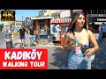   istanbul kadikoy walking tour sunny day 4k u.