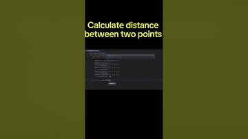 Distance between two points program in java #shorts #youtubeshorts #java