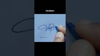 Vaibhav name signature style