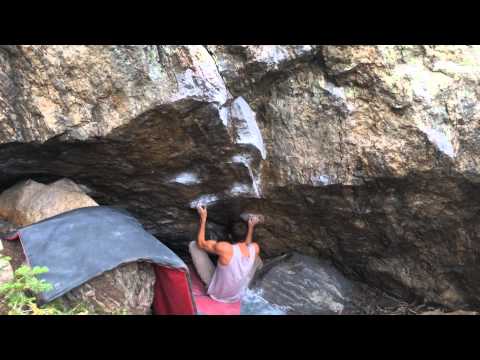 Beta Video for climb Kneebar v6, Rocky Mountain National Park