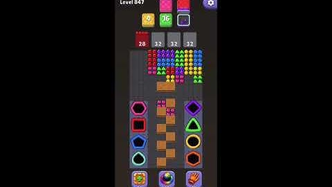 Hole Gems Puzzle Level 847