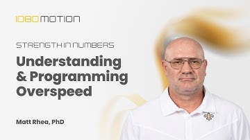 Overspeed Training and Assisted Sprinting Explained for Speed Development | Matt Rhea, PhD