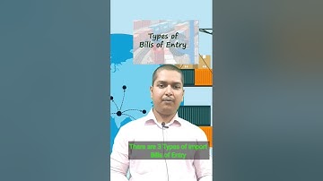 Type of Bill of Entry I Type of BOE I Import Bill of Entry I Import BOE filling#import#shorts#viral