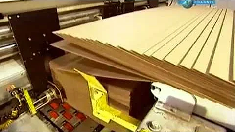 Como funciona uma fábrica de papelão?