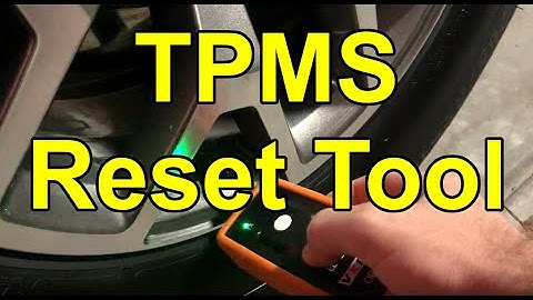 [HOW TO] Reset Tire Pressure Monitoring Sensors (TPMS) on 2015-2022 on GM Vehicles (Colorado/Canyon)