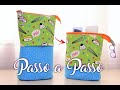 Necessaire Retrátil | Passo a Passo