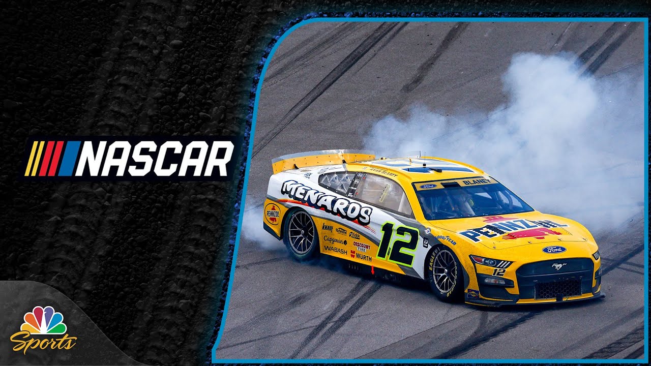 Ryan Blaney locks himself into NASCAR Cup Series playoffs Round of 8 | Motorsports on NBC