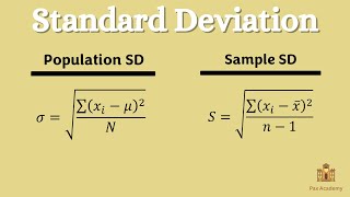 Calculating the Standard Deviation