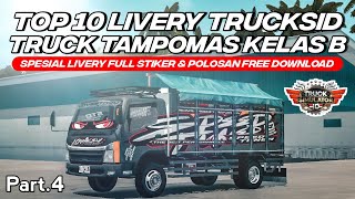 Download Lagu SUPER MBOIS👻🤩‼️ TOP 10 LIVERY TRUCK TAMPOMAS KELAS B Part.4 TERBARU FREE DOWNLOAD 🤫😋 | TRUCKSID MP3 Download Lagu SUPER MBOIS👻🤩‼️ TOP 10 LIVERY TRUCK TAMPOMAS KELAS B Part.4 TERBARU FREE DOWNLOAD 🤫😋 | TRUCKSID MP3