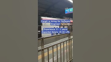 Cargill is hiring for Software Engineer