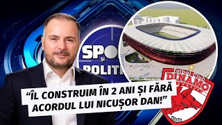 Candidatul PSD - PNL, Rares Hopinca, e FAN DINAMO! DEZVALUIRI despre NOUL STADION: CAT COSTA!