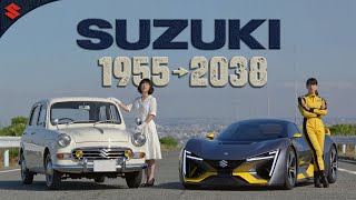 Suzuki Cars Evolution 1955 - 2038 | Innovation and Next-Gen Models