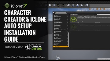 Unreal Live Link Plug-in Tutorial - Installation Step 3: Auto Setup for Character Creator & iClone