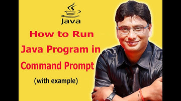 How to Run Java Program in Command Prompt in Windows 10 | How to execute java using Command prompt