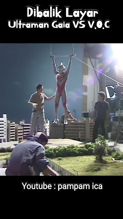 Awesome, behind the scenes of making Ultraman Gaia VS C.O.V #ultraman