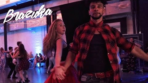 Brazuka 2020. Leandro de Oliveira & Anna Loshchakova #Zouk improvisation