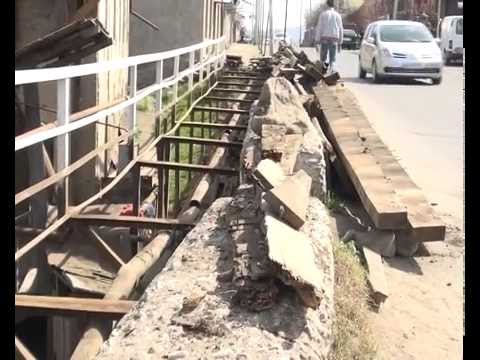 რუსთაველის ქუჩაზე ხიდი ისევ ხის მასალით გაკეთდება