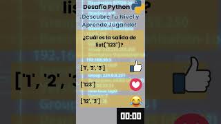 🎉 Desafío Python para Novatos: ¿Listo para el Reto? #python #pythonprogramming