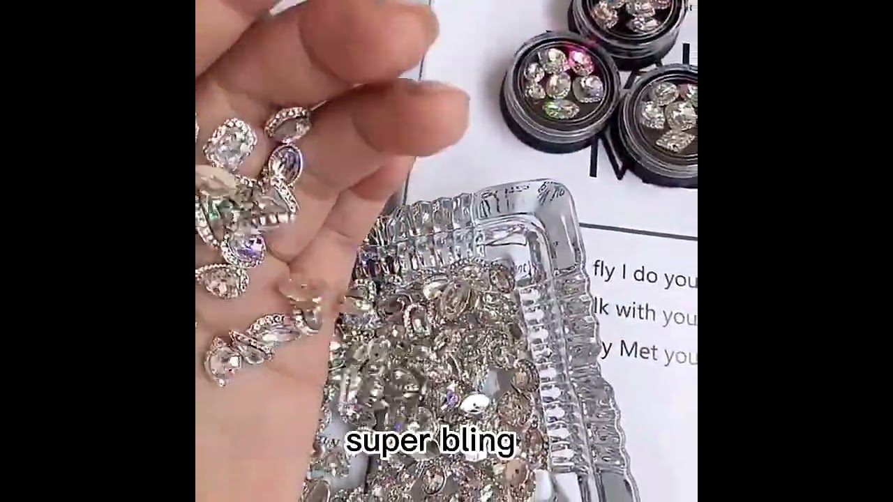 Nails Art Decoration Big Rhinestone