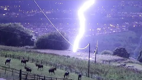 "40 Most Shocking Lightning Strikes Caught on Camera"