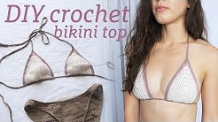 DIY Crochet Bikini Top Tutorial | For Any Size - Durasi: 18.48. 