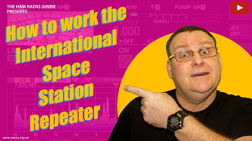 How to work the International Space Station cross band ham radio repeater