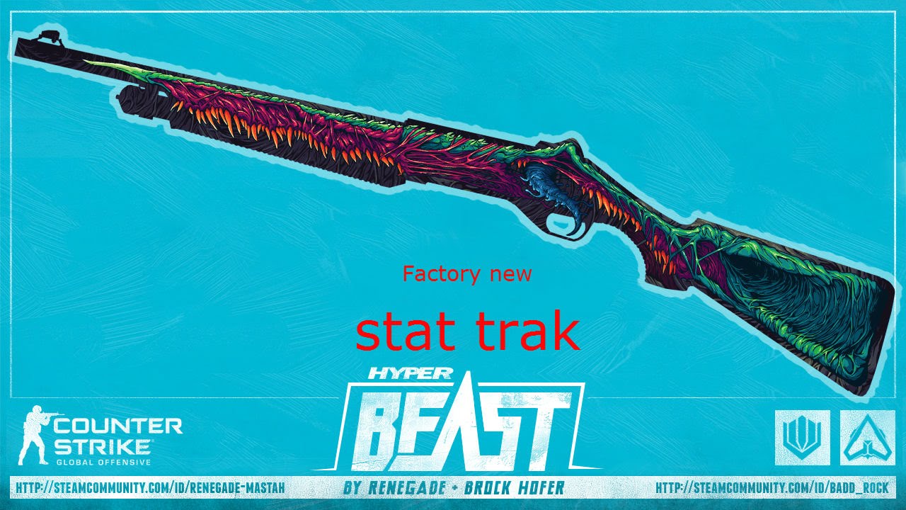 CS:GO Stat trak nova hyper beast factory new (Live reaction) - YouTube