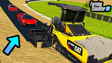 RACETRACK RE-DO! PAVING $250,000 ASPHALT TRACK | Farming Simulator 22