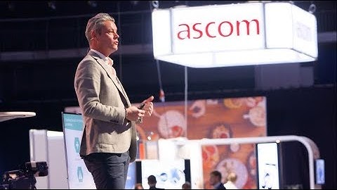 Ascom Designing The Future of Healthcare Solutions @ EHiN 2018