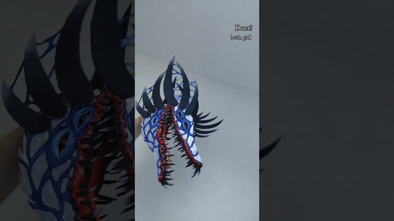 TYSM FOR 100k Dragon Paperdragonpuppeteasy Papperdragon Paperdragon Dragonpupet Papercrafts