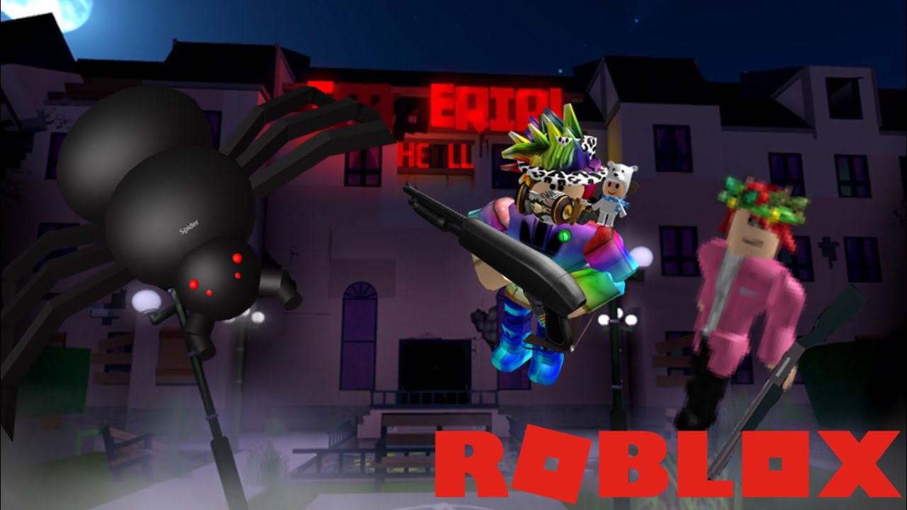 Killing Spiders Hotel Stories Roblox Ft Drtacopie Youtube - the demon hotel stories on roblox youtube