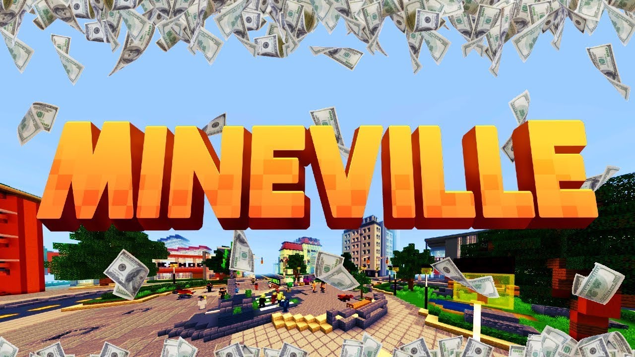 Explorando a MineVille no Minecraft - YouTube