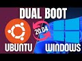 How to Dual Boot Ubuntu 20.04 LTS and Windows 10 | A Step by Step Tutorial | [2021] - UEFI Linux