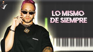 LO MISMO DE SIEMPRE - Mora