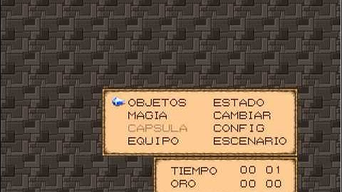 Lufia 2 style menu (early) rpg maker 2003