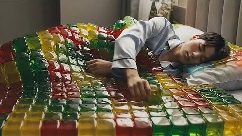 17 minutes Which Ai Bed would you choose? ASMR relaxation video VEO3 satisfying relaxing sleep 