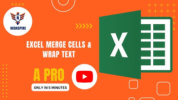 Excel Merge Cells & Wrap Text